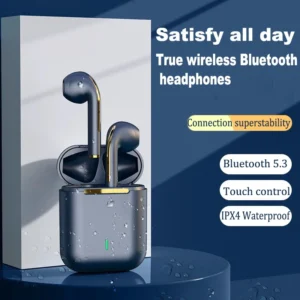 J18 Wireless Headset Bluetooth 5.3 Hifi In-ear Stereo Microphone Touch Waterproof TWS Noise Cancelling HD Gaming Headset 2025