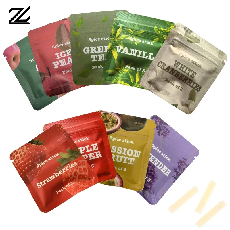 3pcs/bag Quit Smoking Inhaler Energy Bar Smokeless Essential Oil Flavors Aromatherapy Aromaterapi Artifact Device Replace Stick - Image 3