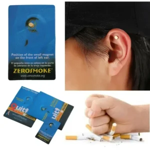 Quit Smoking Magnetic Therapy Ear Auricular Patch Anti-Smoke Patch Not Cigarettes Smoker Health Auricular Therapy Stop Smoking
