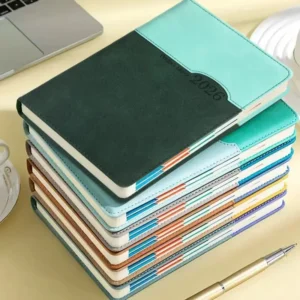 1pc 2026 Daily Planner Calendar Notebook, Self-Discipline Logbook for Work and Study - Perfect Back-to-School Gift