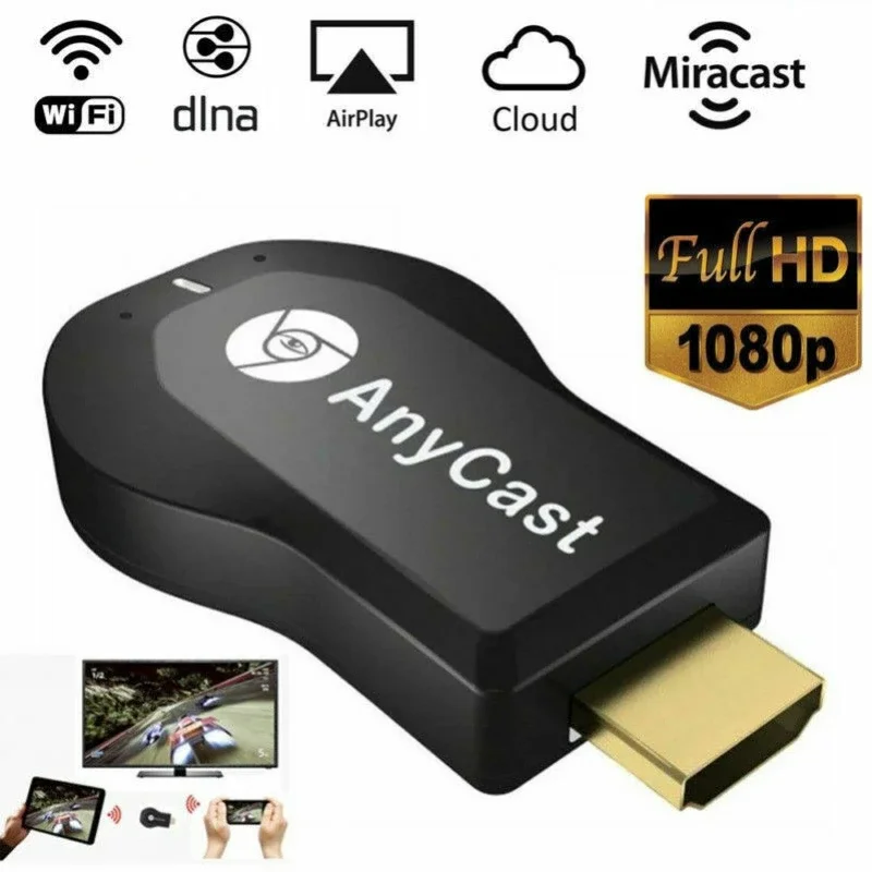 4K 1080P HDMI-compatible TV Stick M2 Plus Wireless WiFi Display TV Dongle Receiver for DLNA Airplay Miracast for AnyCast for IOS - Image 2