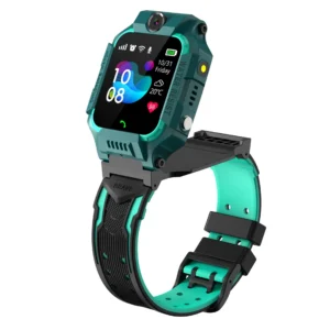 Kids Watch Sim Card SOS Phone Call LBS Positioning Dual Camera IP67 Waterproof Footprint Tracking 360°Flip Alarm Children's Gift