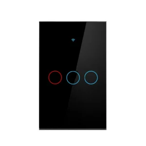 RF433 1/2/3 Gang No Neutral Wire Tuya US WiFi Smart Wall Switch Touch Sensor LED Light Switches Smart Home Alexa Google Home