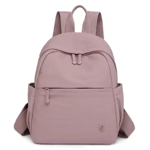 Stylish Minimalist Backpack for Women Lightweight Travel Bag with Phone Key Storage Small Chic Rucksack
