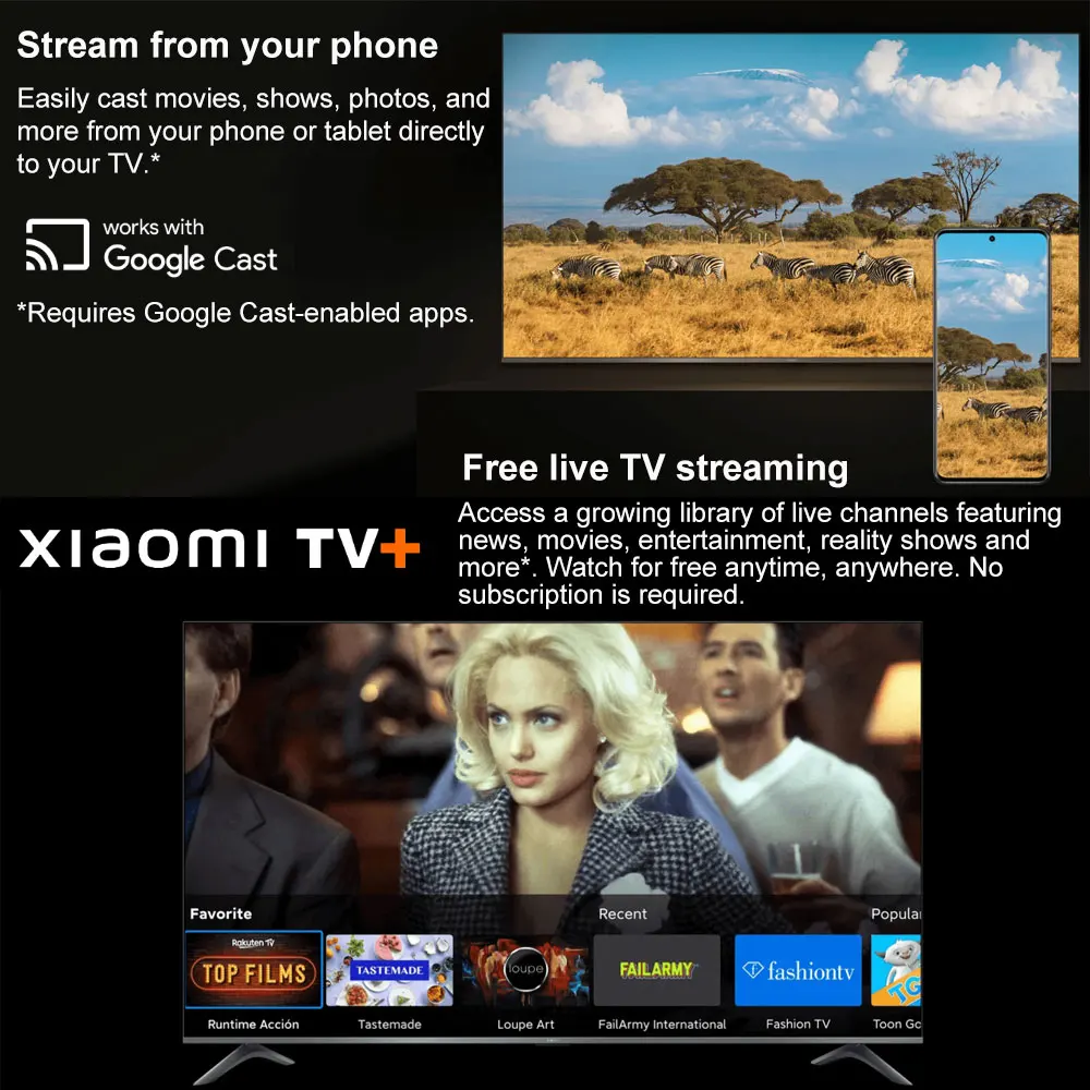 2025 Xiaomi TV Stick 4K 2nd Gen, Google TV, WiFi 6 Portable Streaming Media, Netflix Google Assistant, Smart TV Dongle BT5.2 - Image 5