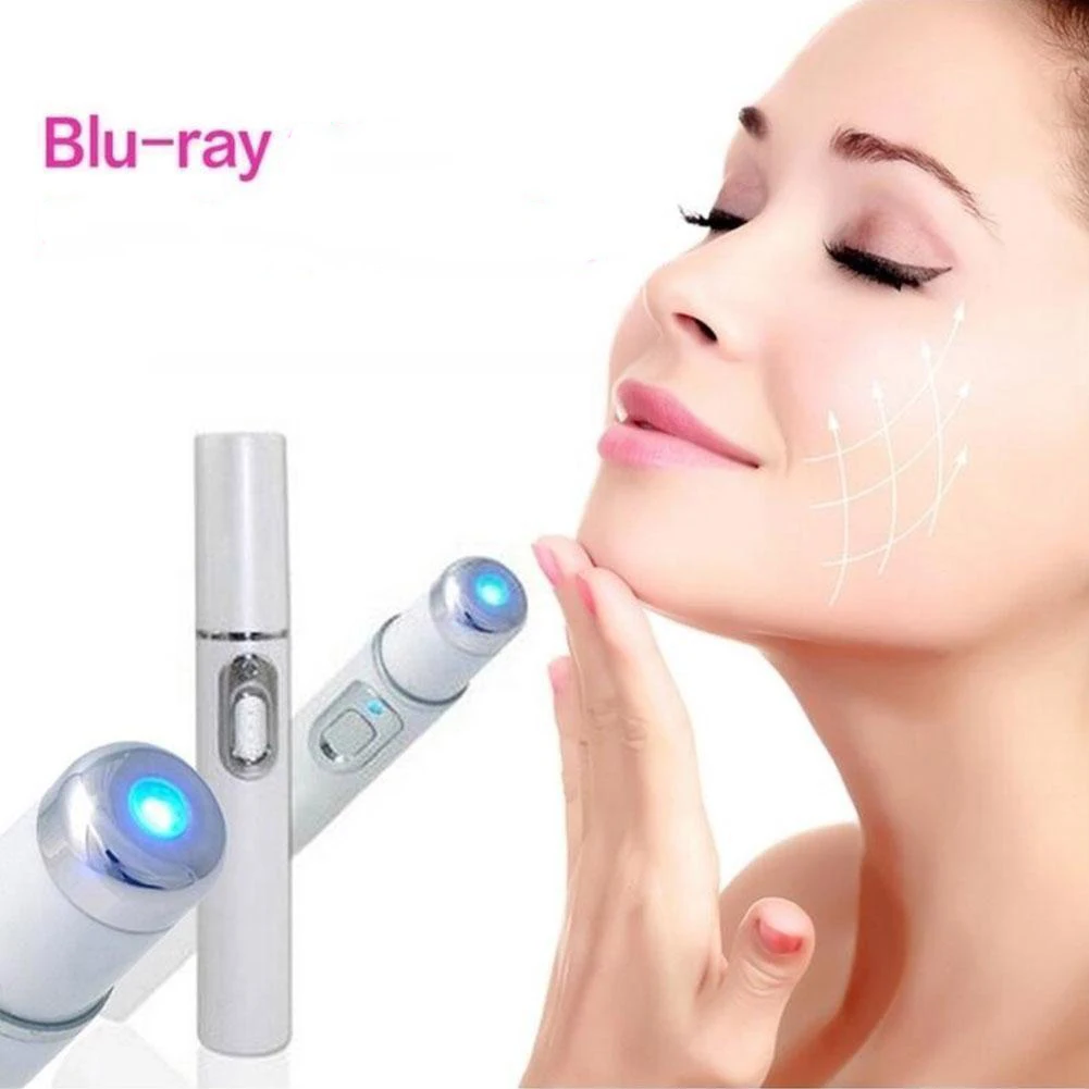 Blue Light Therapy Acne Laser Pen LED Face Light Therapy For Scar Wrinkle Removal Treatment Device Skin Care Beauty Equipment - Image 3