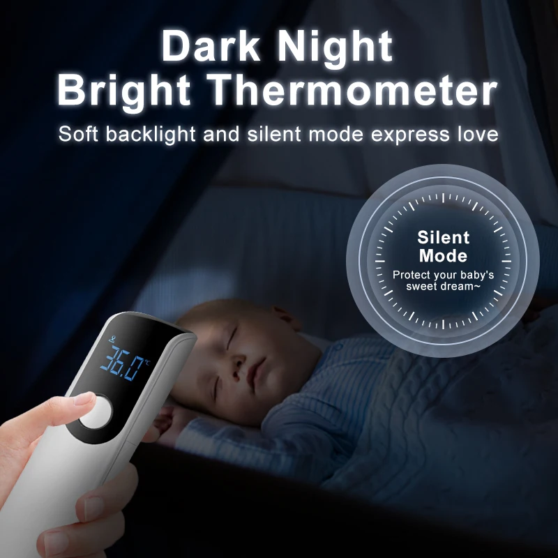 Medical Temperature Infrared Thermometer Forehead Digital Non-contact Thermomete LED Display Fever Measure Tool For Baby Adult - Image 2