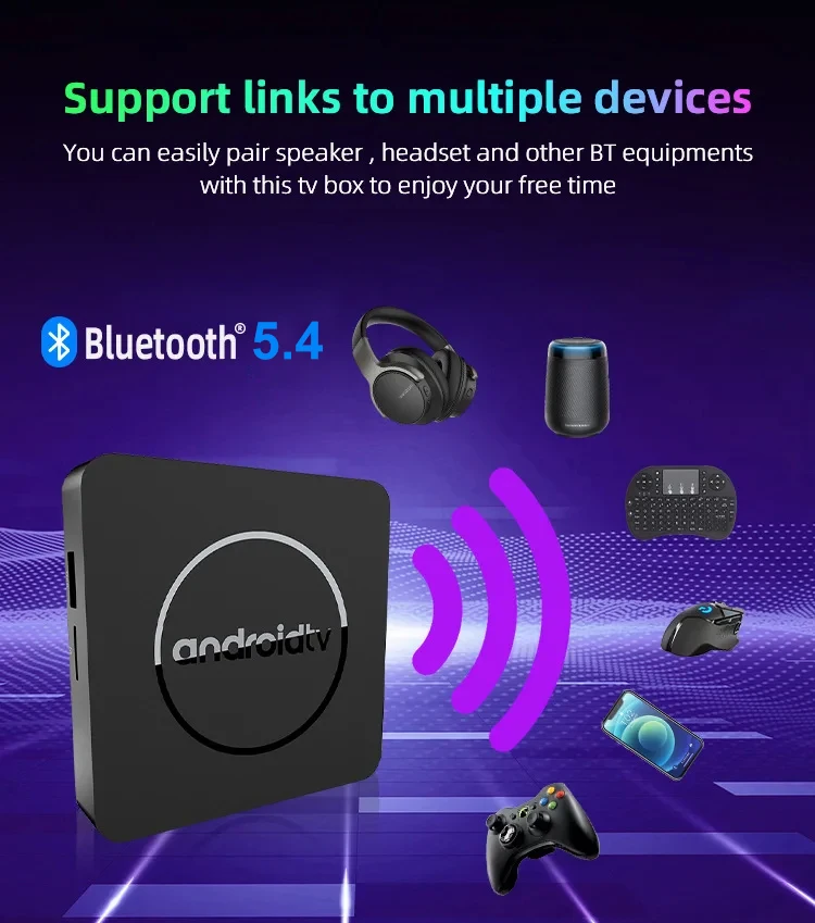 Android14 TV Box Q10 Allwinner H313 Supports 2.4G&5G Dual Wifi 8K 64G 128G Rom Set Top Box Media Player TV Box Voice Set Top Box - Image 6