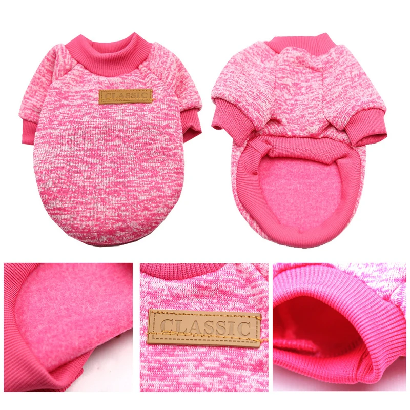 Pet Accessories Winter Dog Clothes for Small Dogs Warm Dogs Coat Schnauzer Pug Clothing Sweatshirts Casual Dog Cat Clothing - Image 6