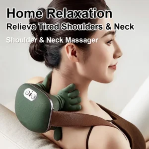 N7 Master Hand Shoulder and Neck Massager Cervical Spine Massager Trapezius Neck Massager Hot Compress Electric Cervical