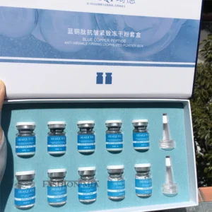 Facial Blue Copper Peptide Antioxidant Freeze-Dried Powder Essence Kit Repair Skin Moisturizing Rejuvenating Skin Care