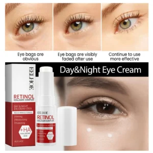 Retinol Eye Cream Collagen Multibalm Stick Reduce Wrinkles Eye Bag Hyaluronic Acid Anti Dark Circle Puffiness Eye Care Products