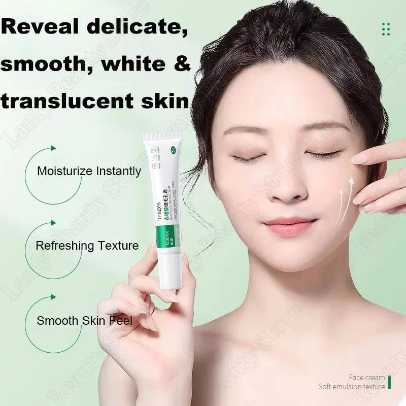 Salicylic Acid Pore Clearing Cream Shrink Pores Remove Blackheads Acne Brighten Moisturizing Smooth Skin Care Korean Products - Image 4