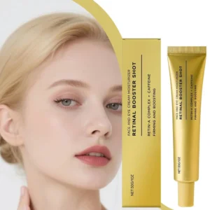 30ml Retinal Booster Shot Face & Eye Cream - Retinol Caffeine Firming Moisturizer for Anti-Aging, Reducing Fine Lines & Pores