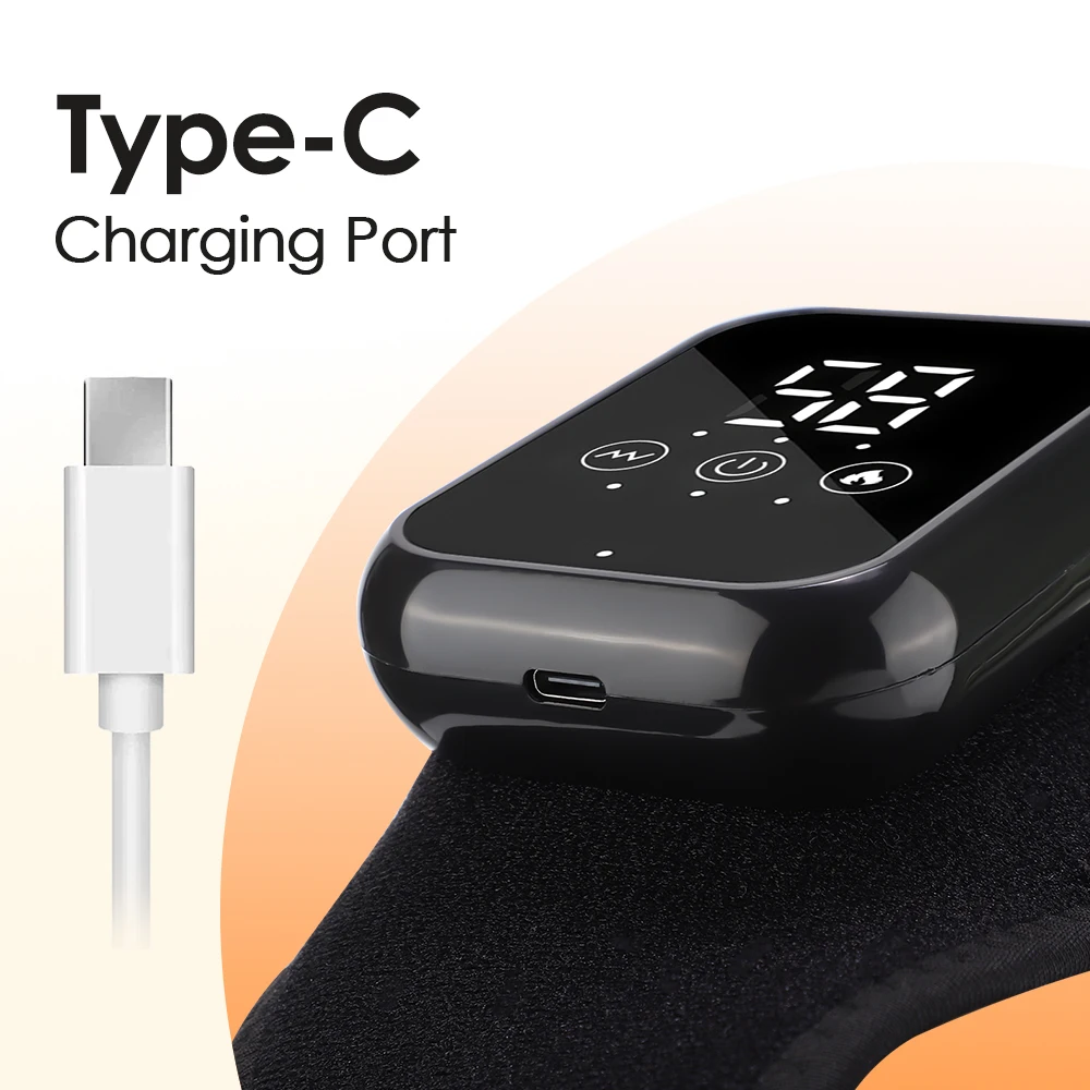 Electric Foot Heat Massager Hot Compress Vibration Health Care Ankle Massage Wrap for Joint Protection Ankle Support Brace - Image 5