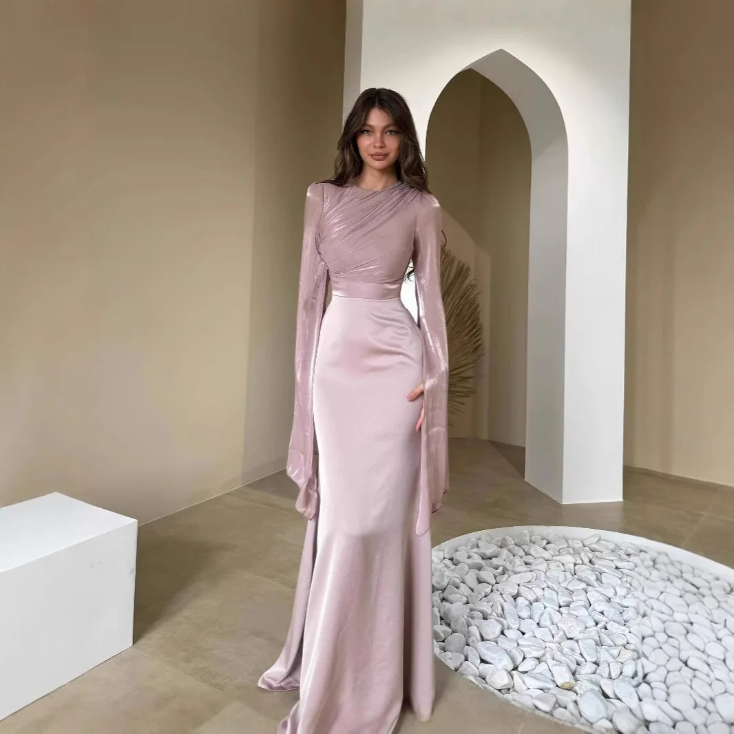 Muslim Dress for Women Party Abaya Dresses Bat Sleeve Ramadan Eid Arab Long Robe Morocco Dubai Kaftan Islam Vestidos Jalabiya