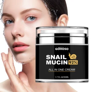 ENVISHA Skin Care Snail Mucus Face Cream Firming Whitening Anti-Aging Wrinkle Moisturizing Hydrating Beauty Health Shrink Pores