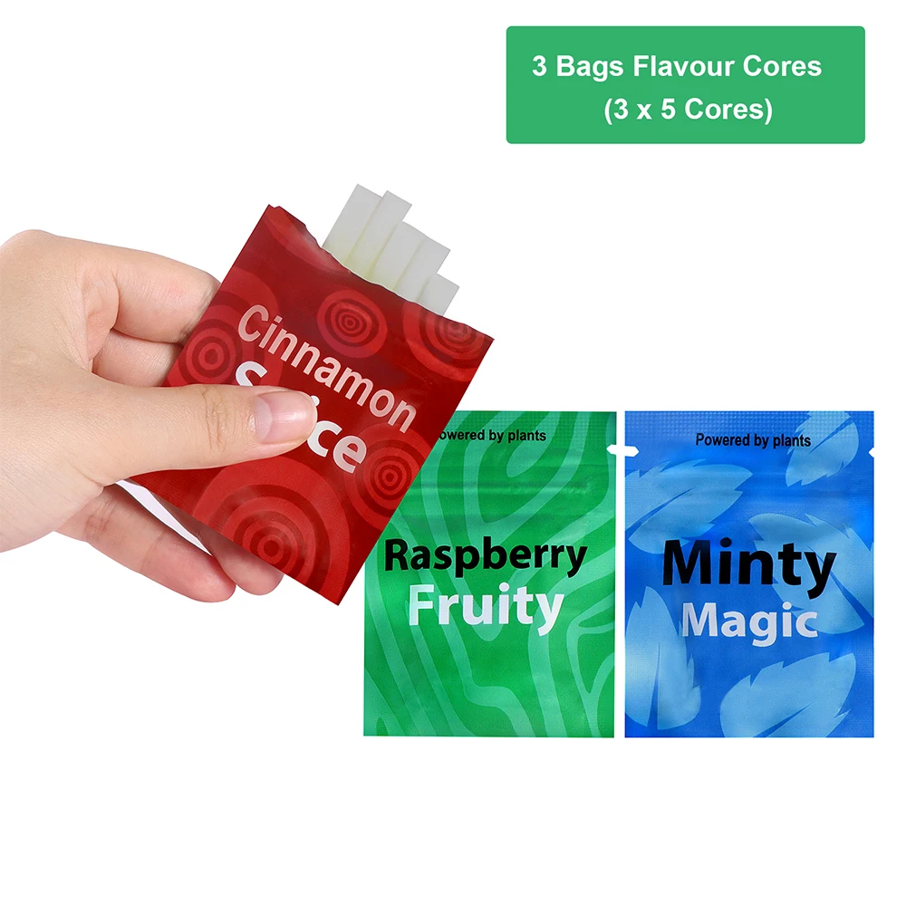 Quit Smoking Walnut Wood Stick with Flavored Air Inhaler Stick Nicotine-Free Natural Aromatherapy Smokeless Relieve Anxiety - Image 2