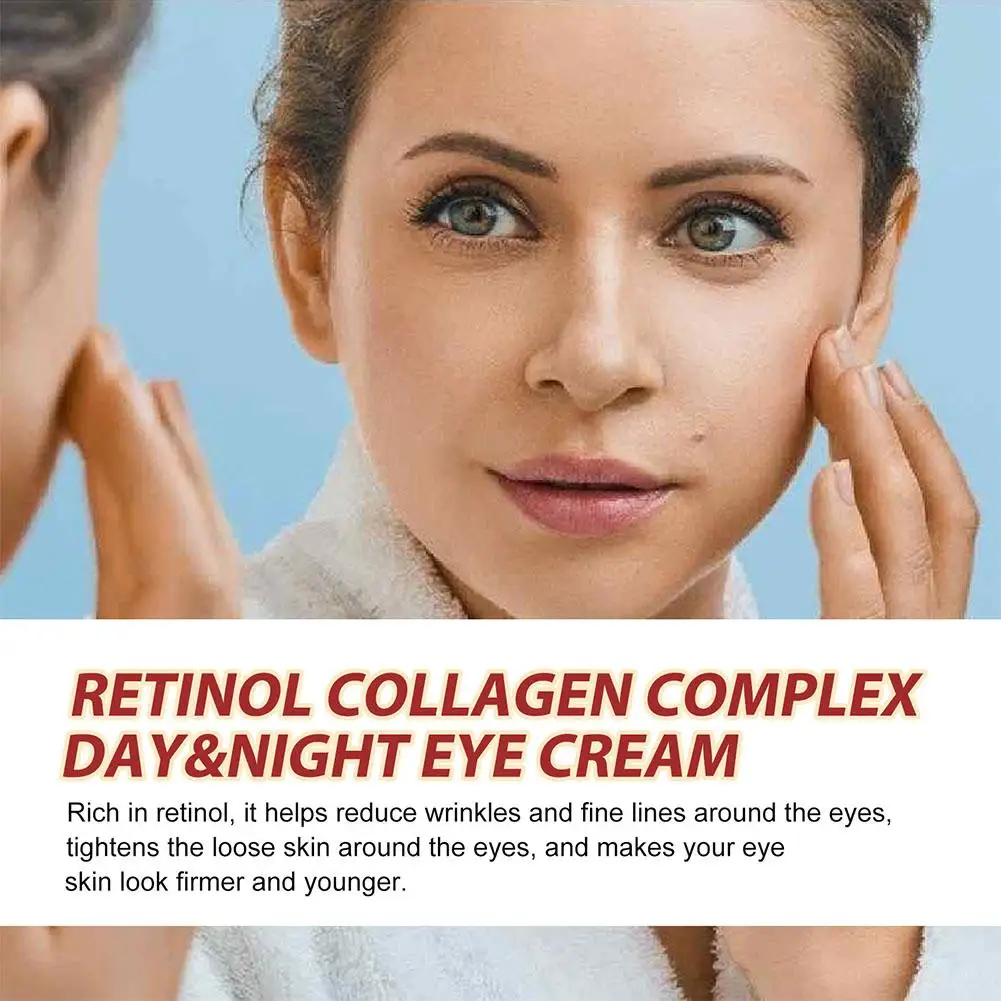 Retinol Eye Cream Stick Anti Aging Fade Dark Circles Under the Eyes Remove Eye Bags Moisturizing Firming Skin Eyes Care - Image 5