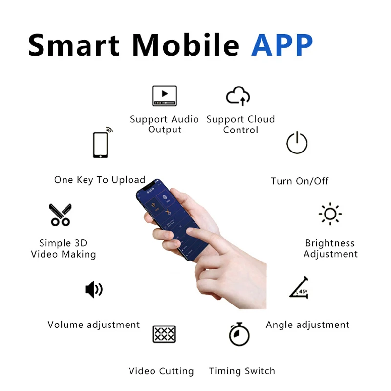 3D Hologram Fan for Advertising/Stage/Wedding Air Floating LED Display, High Brightness Holographic Fan 24H Continuous Working - Image 2