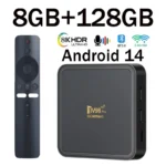 TV98 Pro TV Box Android 14 Support HD 8K 4K WiFi 4G 5G Voice remote Media Player 8GB 128GB Allwinner H313 Quad Core iptv