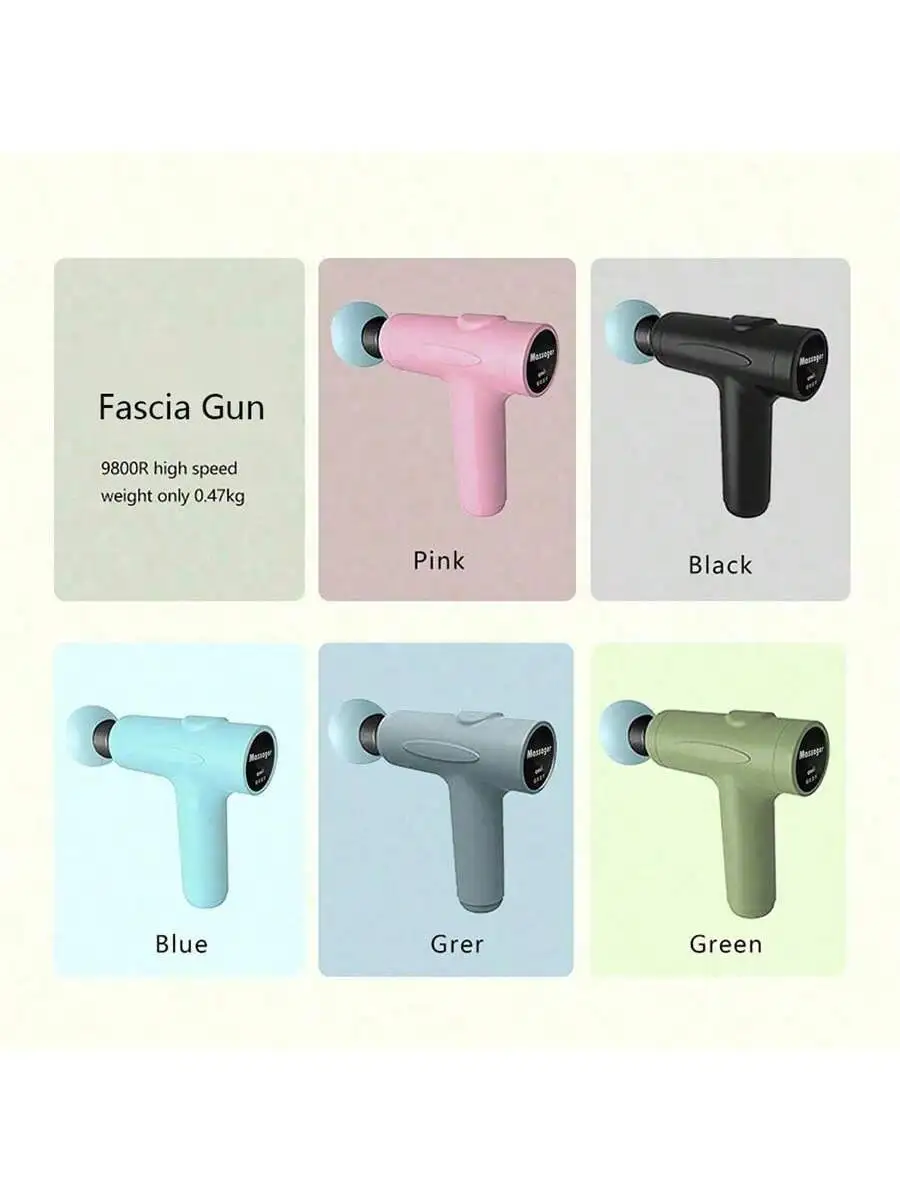 2026 1PCCustomized powerful fascia gun full body massager to release muscle,same as the celebrity model USB-powered - Image 2
