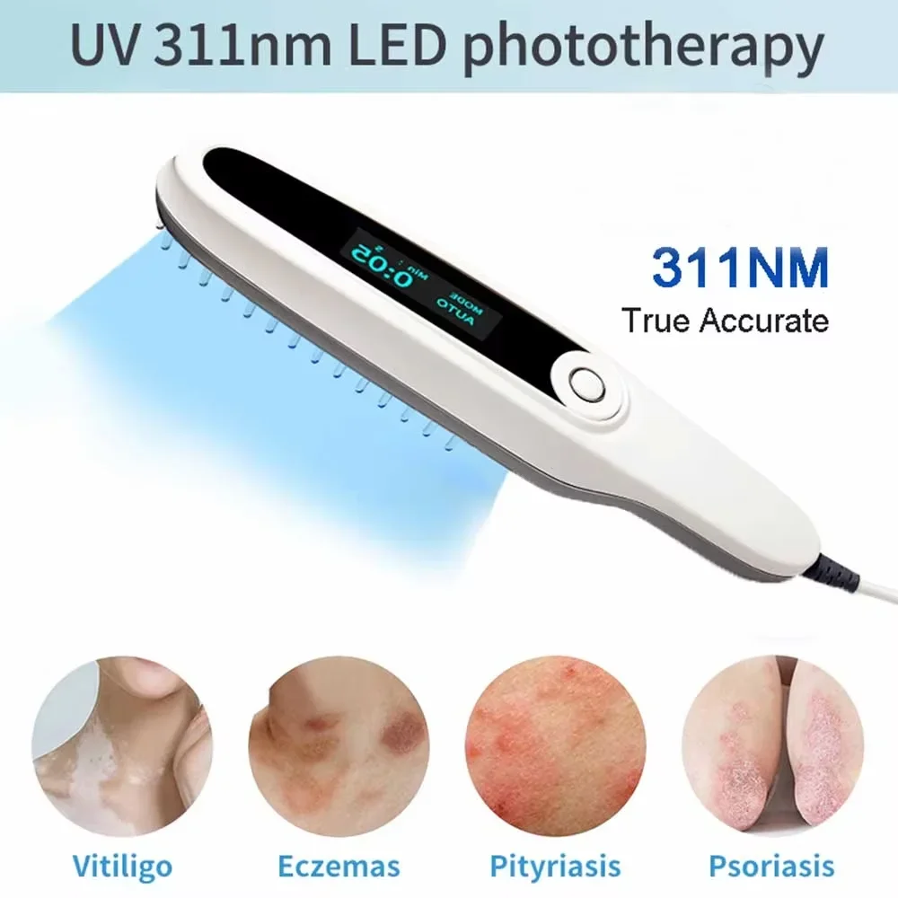 Uvb 311nm Narrowband Light Therapy Lamp Instrument For Psoriasis Skin Disease Treatment 308nm uvb lamp Therapy Vitiligo
