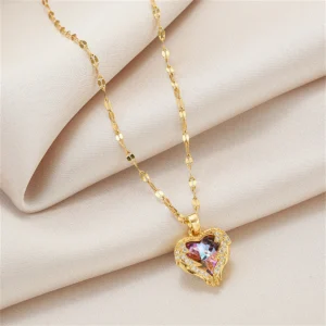 Link 1 Wholesale 18K Gold Plated Pendant Necklaces