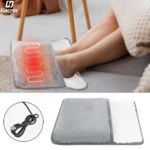 Foot Warmer USB Foot Heater Electric Foot Heating Pad Fast Heating Soft Plush Electric Foot Warmer for Home Heated Feet Warmer