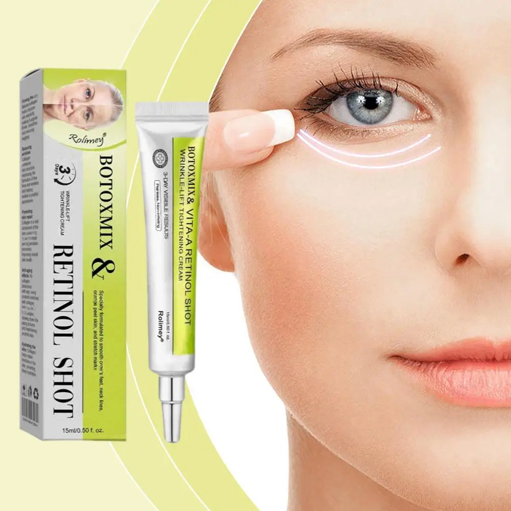 Retinal Shot Tightening Booster Cream - Firming Brightening Hydrating Night Cream For Dry Sensitive Skin Winter Daily Skin Care - Image 4