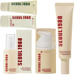 Seoul 1988 Retinal Liposome + Bean Fade Fine Lines Eye Cream Fermented Rice Skin Barrier Repair Cream Korean Original Skin Care